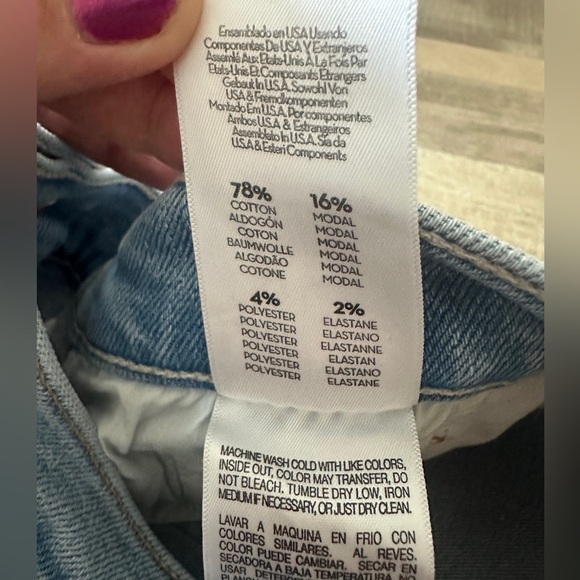 Mother The Insider Crop Step Fray Jeans NWT 30 - Picture 12 of 15